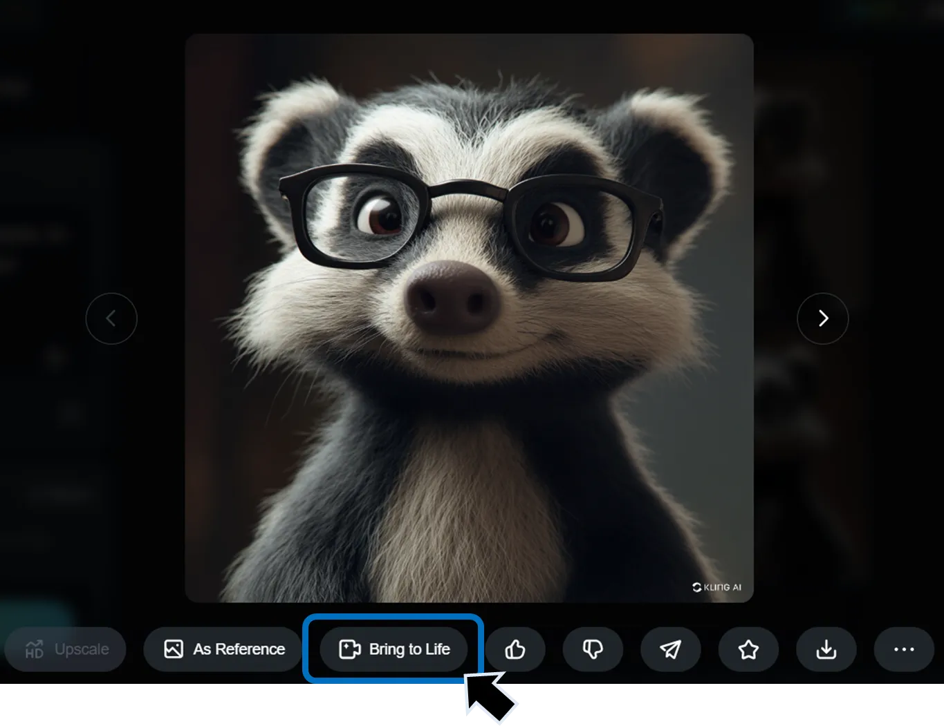 Image to Video configuration view